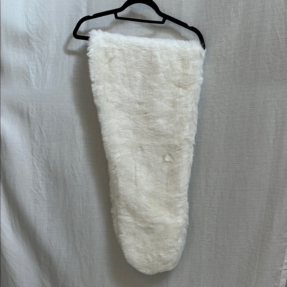 White Faux Fur Shawl Bridal